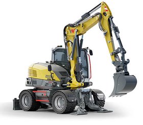 Pelle sur pneus Wacker Neuson EW100 - 1