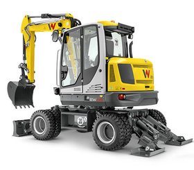 Pelle sur pneus Wacker Neuson EW65 - 1