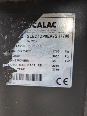 Motobasculeurs Mecalac 9MDX