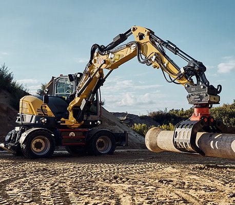 Pelles sur pneus Wacker Neuson EW100