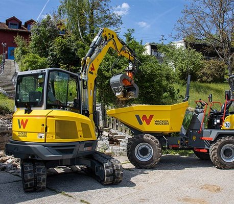 Mini pelles Wacker Neuson ET58