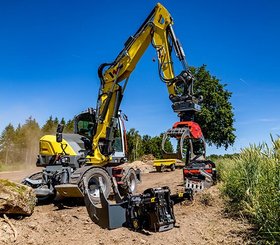 Pelle sur pneus Wacker Neuson EW100 - 3