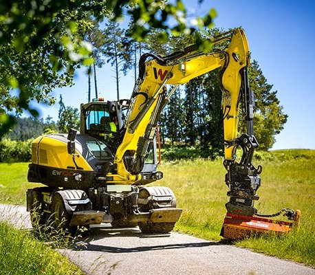 Pelles sur pneus Wacker Neuson EW100