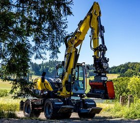 Pelle sur pneus Wacker Neuson EW100 - 4