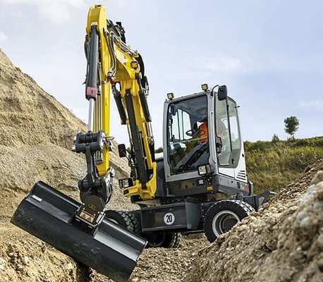 Pelles sur pneus Wacker Neuson EW65