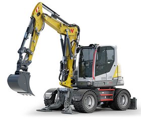 Pelle sur pneus Wacker Neuson EW100 - 1