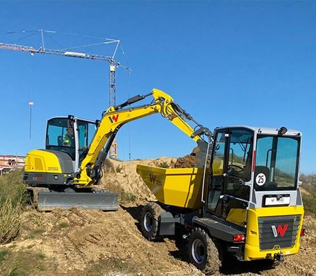 Mini pelles Wacker Neuson EZ50