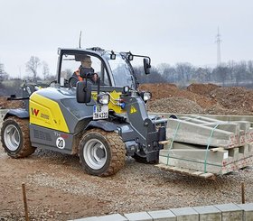 Chariot élévateur télescopique Wacker Neuson TH412 - 8