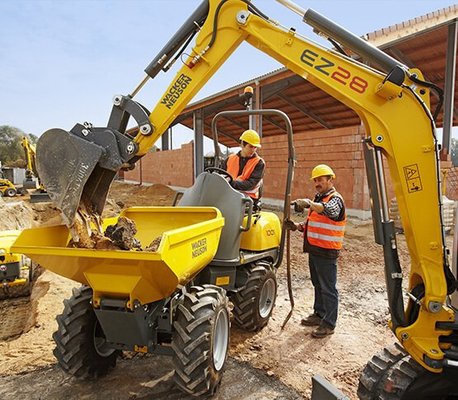 Mini Tombereau Wacker Neuson 1001