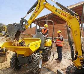 Mini tombereau Wacker Neuson 1001 - 9